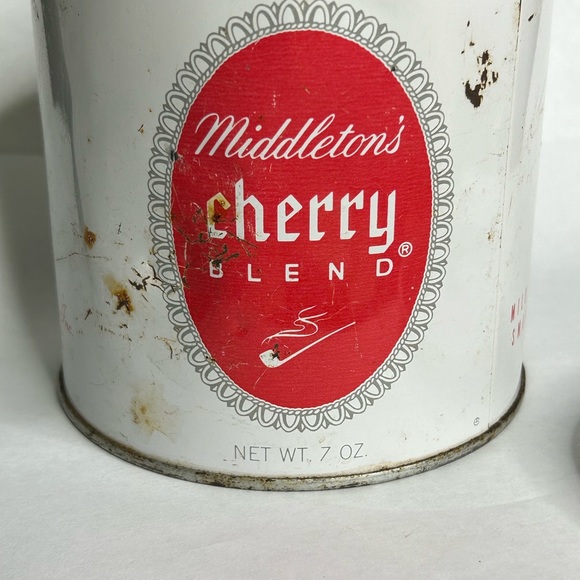 Middleton’s Cherry Blend Tin 7 oz Tobacco Tin. - Picture 3 of 11